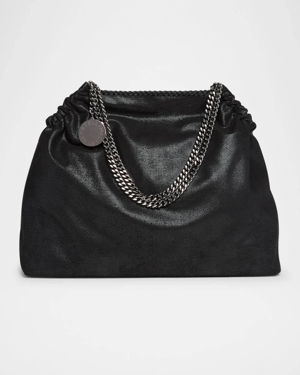 Falabella Drawstring Vegan Leather Tote Bag